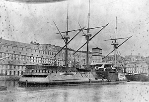 1st rank ironclad Redoutable at Brest