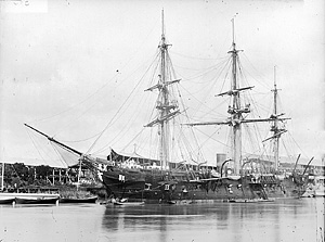 Covered battery corvette Vénus