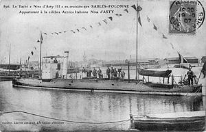 Dehorter as yacht Nina d'Asty III