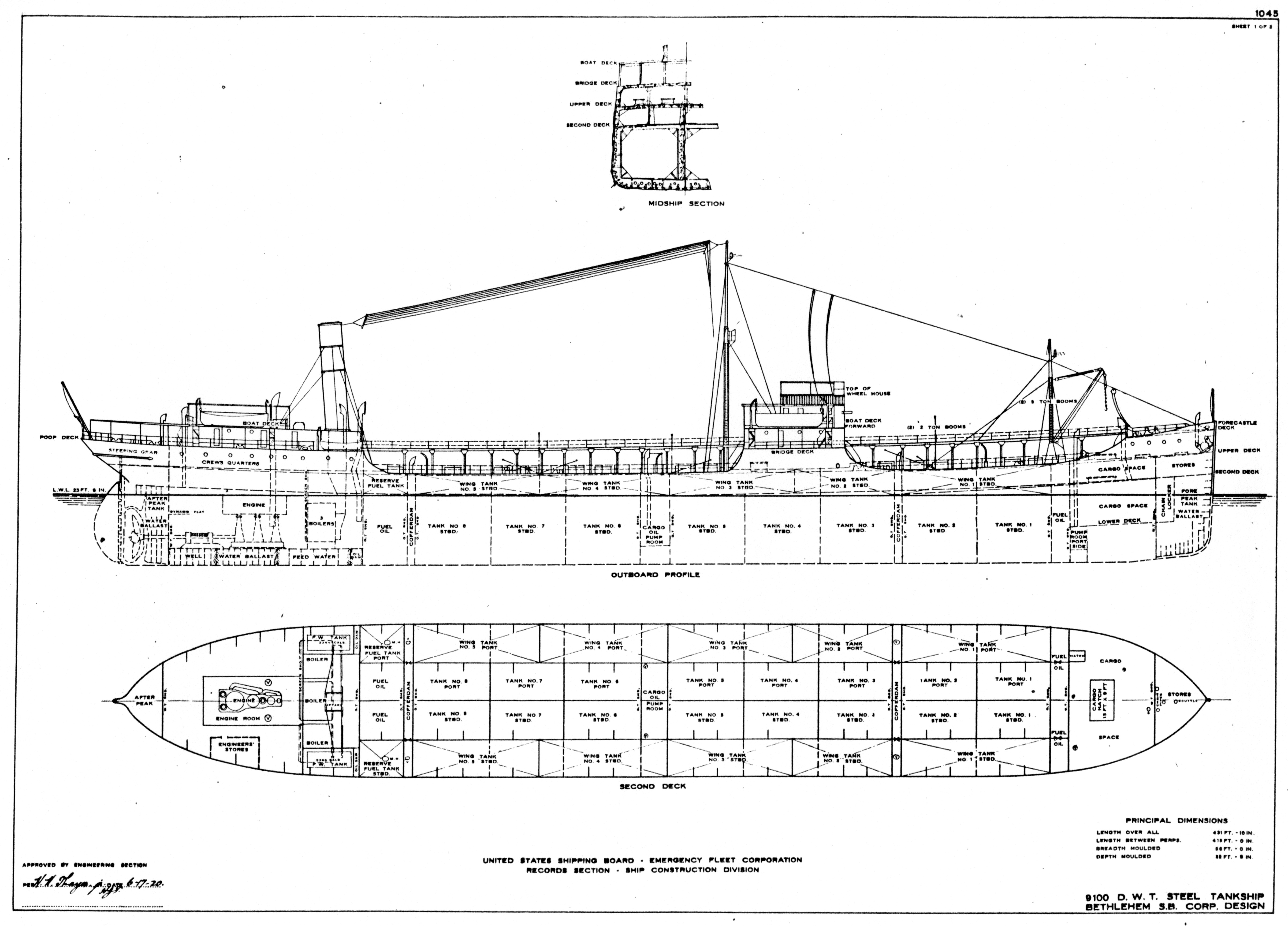 Large plan Design 1045