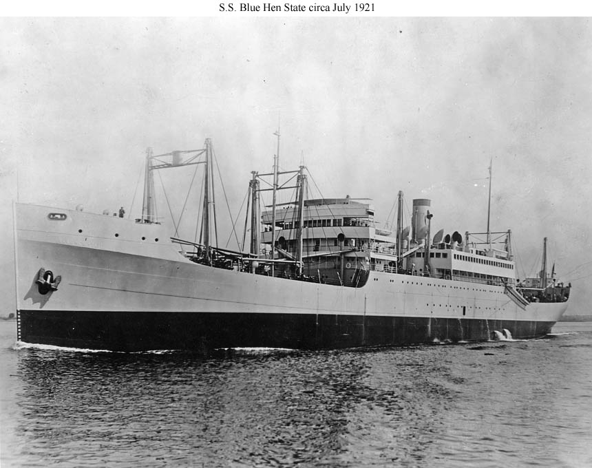 S.S. Blue Hen State (Design  1095)