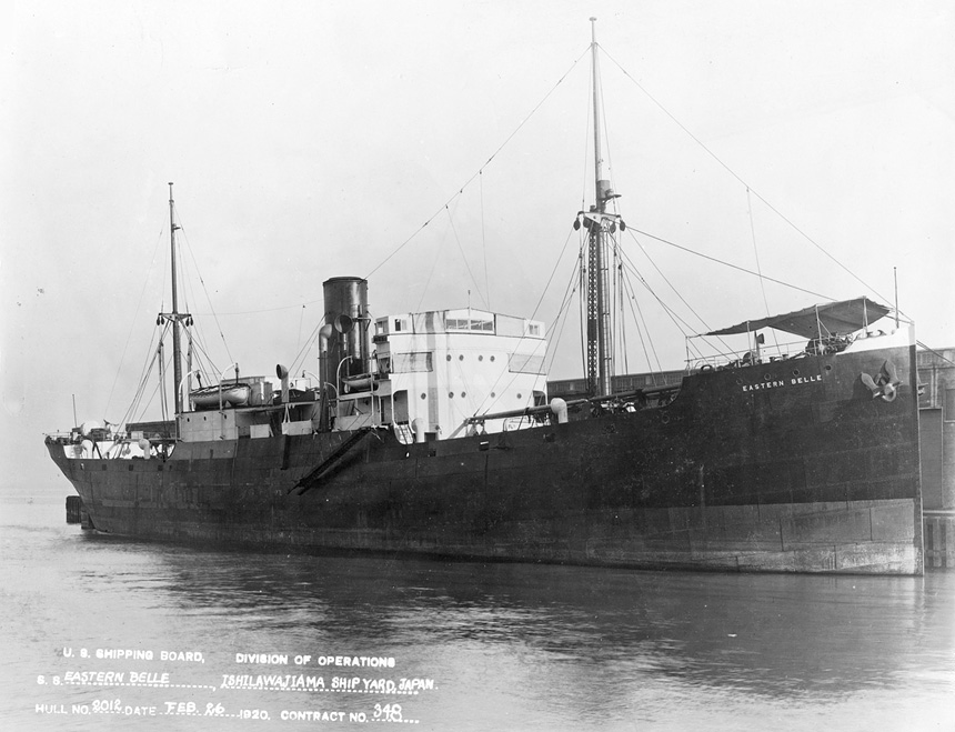 S.S. Eastern Belle (Design 1121) on 26 February 1920