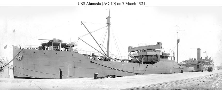 USS Alameda (AO-10) (EFC Design 1128)