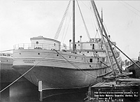 S.S. Abrigada (Design 1005) under construction