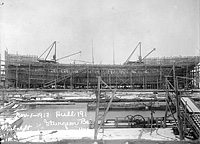 S.S. Sturgeon Bay under construction