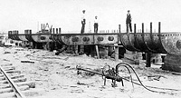 S.S. Red Cloud under construction