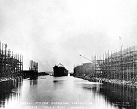 S.S. Ashbee after launching (Design 1012)