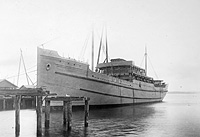 S.S. War Mystery (Design 1065 precursor) fitting out