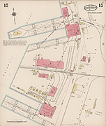 Map of Gloucester City shipyards