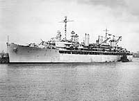 USS Prairie (AD-15) on 17 October 1943