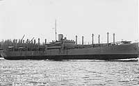Photo # NH 65040:  S.S. Walter A. Luckenbach on trials on 30 May 1918
