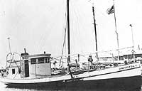 Photo #  NH 94206:  Oyster boat Bivalve, photographed prior to World War I