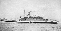 Photo # NH 98695:  U.S. Army Hospital Ship Ernest Hinds underway, circa 1944-1945