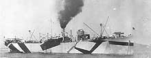 Photo # NH 100107: USS Independence in 1918