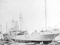 Photo # NH 102003: SS War Bayonet. This ship was USS Lake Superior in 1918-19
