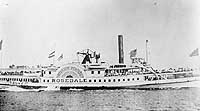 Photo #  NH 102165:  Steamship Rosedale underway, prior to World War I