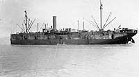 Photo # NH 103282: S.S. Montanan at St. Nazaire, France, July 1917