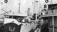 Photo # NH 105222: USS Luella circa September 1918