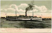 Photo #  NH 107438-KN:  S.S. Ransom B. Fuller.  Pre-World War I post card.