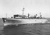 USS Shenandoah (AD-44) on 26 April 1983