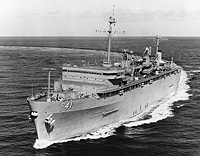 USS Yellowstone (AD 41) on 29 May 1980