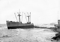USNS Grommet Reefer (T-AF 53) circa 15 December 1952