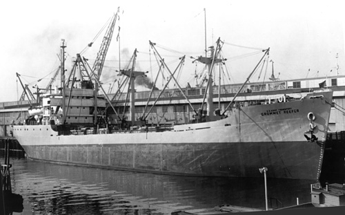 USAT Grommet Reefer in 1948 at Seattle.