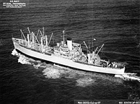 USS Sirius (AF 60) on 3 April 1957