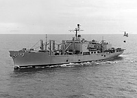 USS Niagara Falls (AFS 4) on 3 July 1969
