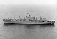 USS San Jose (AFS 7) on 28 April 1971