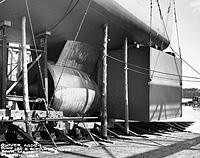 The pump jet of USS Glover (AGDE 1).