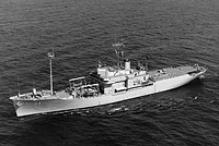 USS Observation Island (EAG 154) on 21 February 1963
