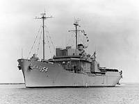 USS Observation Island (EAG 154) on 2 February 1959