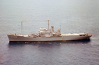 USS Observation Island (EAG 154) on 12 July 1962