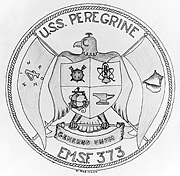 USS Peregrine (EMSF 373) insignia