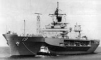 USS Blue Ridge (LCC 19) on 20 October 1986