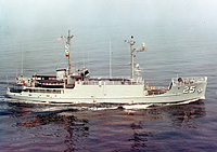 USS Banner (AKL 25) as an intelligence collector on 18 July 1966