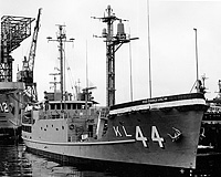 USS Pueblo (AKL 44) probably on 13 May 1967