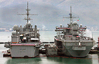 USS La Salle (AGF 3) on 25 February 2005
