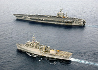 USS La Salle (AGF 3) on 17 January 2003