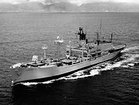 USNS Longview (T-AGM 3) on 21 May 1970