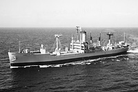 USNS Richfield (T-AGM 4) on 2 July 1962