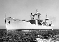 USNS Range Tracker (T-AGM 1) circa May 1961