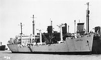 Ex-USNS Sampan Hitch (T-AGM 18) in MARAD layup