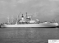 USNS Twin Falls (T-AGM 11) on 23 March 1966