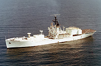 USNS Wheeling (T-AGM 8) on 12 August 1964