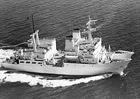 USNS Hayes (T-AGOR 16) on 7 July 1971