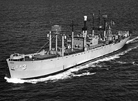 USS Skywatcher (AGR 3) on 13 October 1960