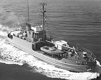 USS Littlehales (AGSC 15) on 11 October 1963