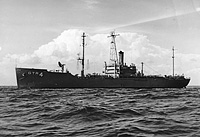 USS Belmont (AGTR 4) circa 1968